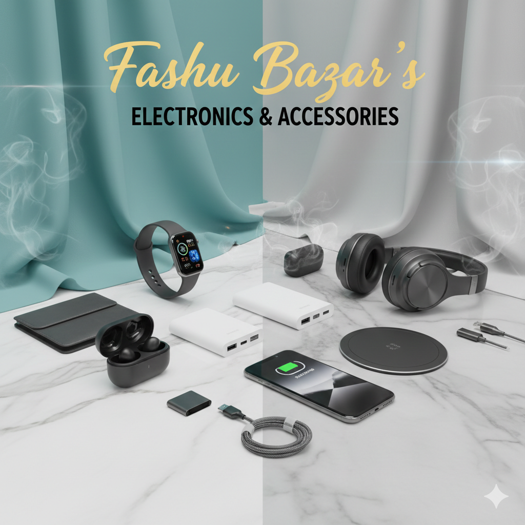 Watches and earphones