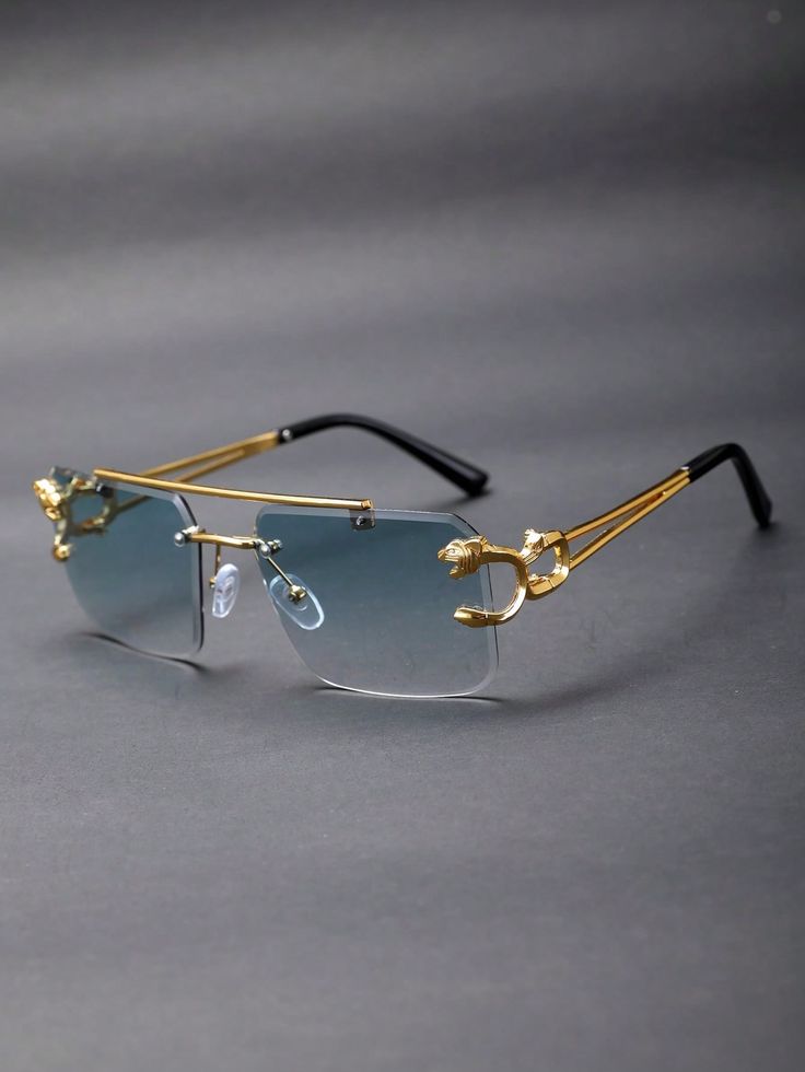 Luxury Cheetah Style Transition Photochromic Sunglasses