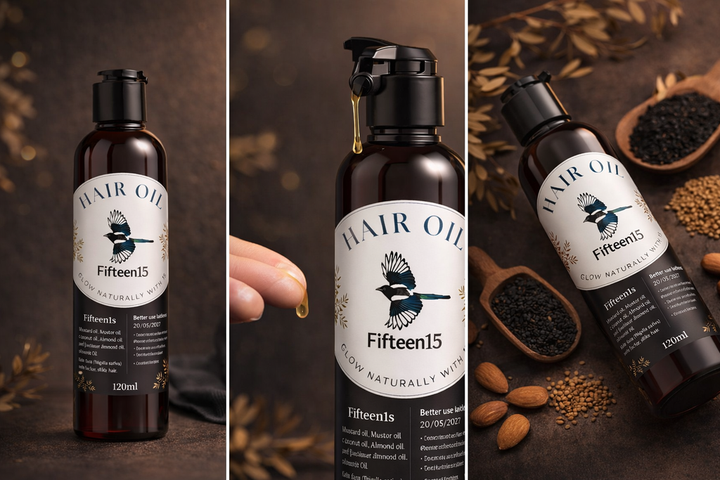 Fifteen15 –  Natural Hair Oil