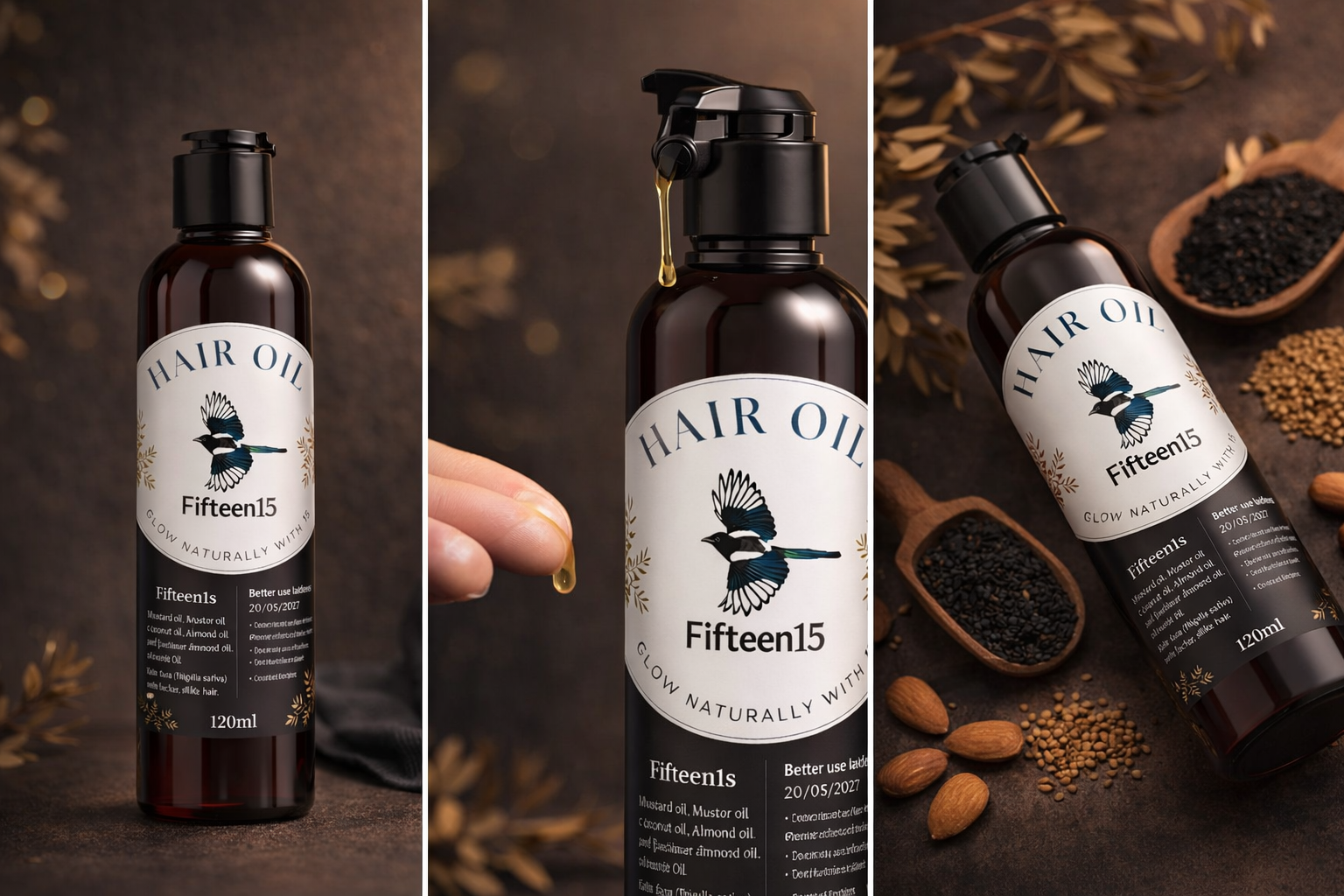 Fifteen15 –  Natural Hair Oil
