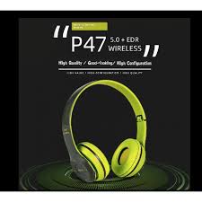 Wireless Headphones P47 Bluetooth Foldable Headset